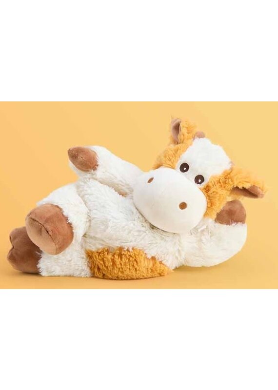 Warmies Pumpkin Spice Cow Warmies