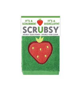 MUKitchen Scrubsy Cloth- Strawberry