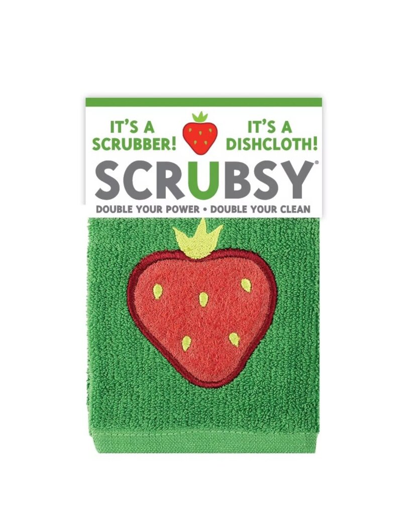 MUKitchen Scrubsy Cloth- Strawberry
