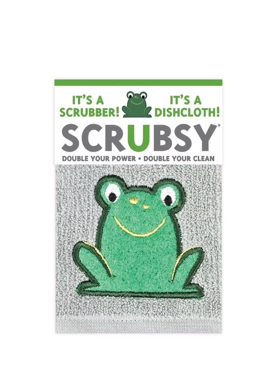 MUKitchen Scrubsy Cloth- Frog