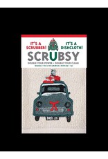 MUKitchen Scrubsy Cloth- Holiday Car