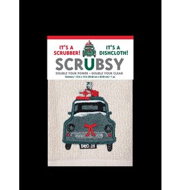 MUKitchen Scrubsy Cloth- Holiday Car