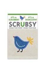 MUKitchen Scrubsy Cloth- Blue Bird