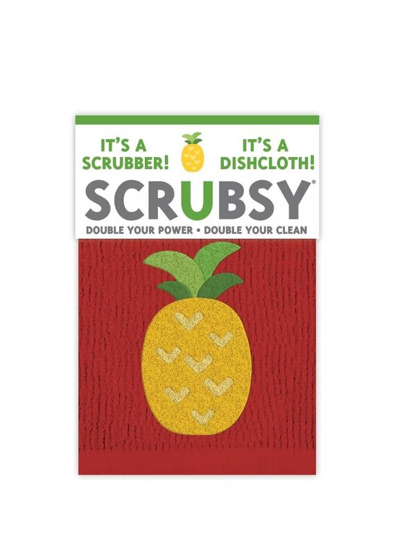 MUKitchen Scrubsy Cloth- Pineapple