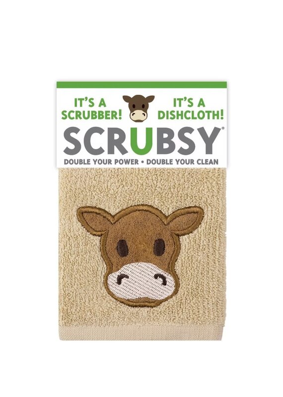 MUKitchen Scrubsy Cloth- Cow