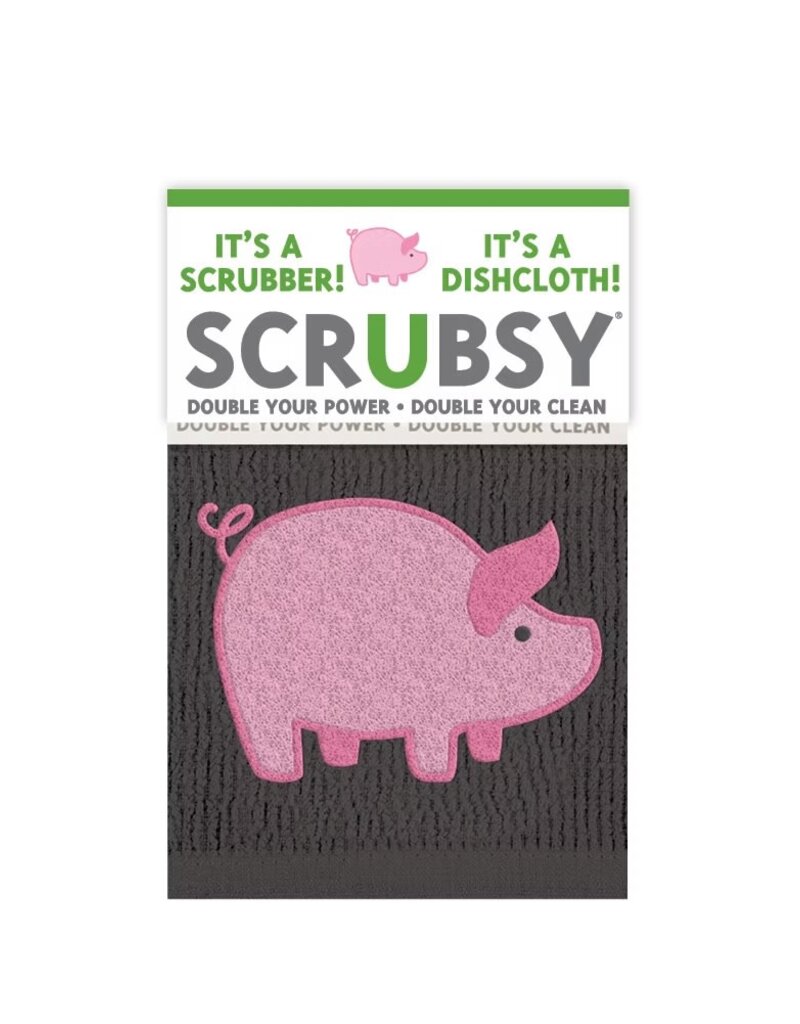 MUKitchen Scrubsy Cloth- Pig