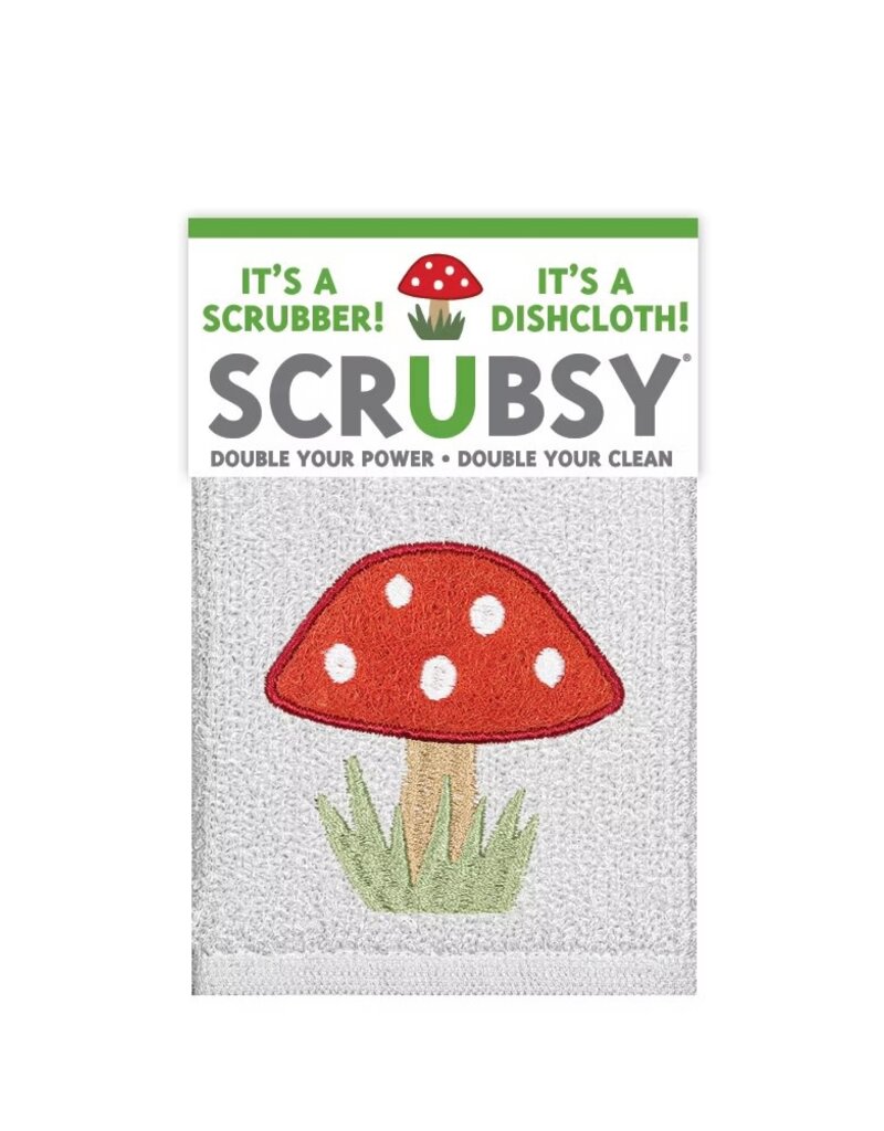 MUKitchen Scrubsy Cloth- Mushroom