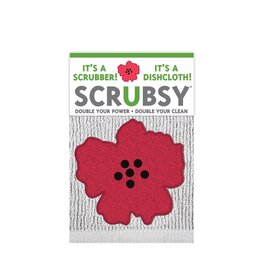 MUKitchen Scrubsy Cloth- New Poppy