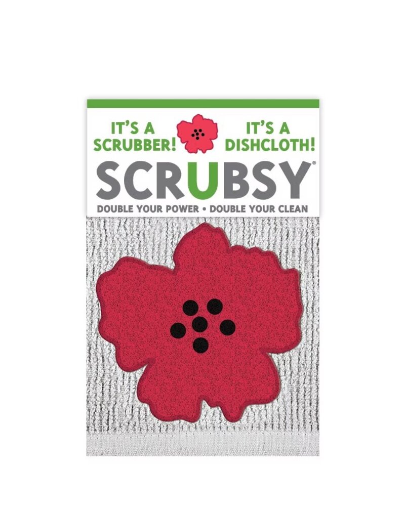 MUKitchen Scrubsy Cloth- New Poppy
