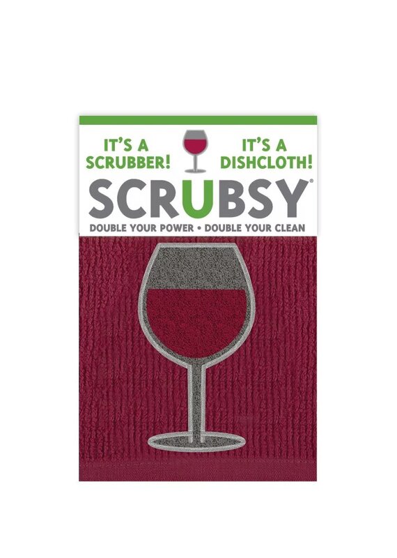 MUKitchen Scrubsy Cloth- Wine