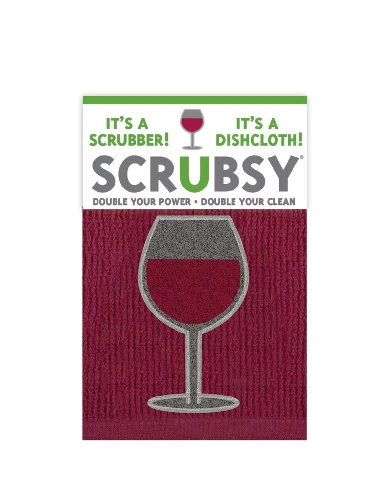 MUKitchen Scrubsy Cloth- Wine