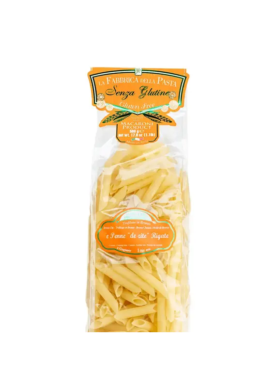Zia Pia Gluten Free Penne De Zite Rigate By La Fabbrica Della Pasta