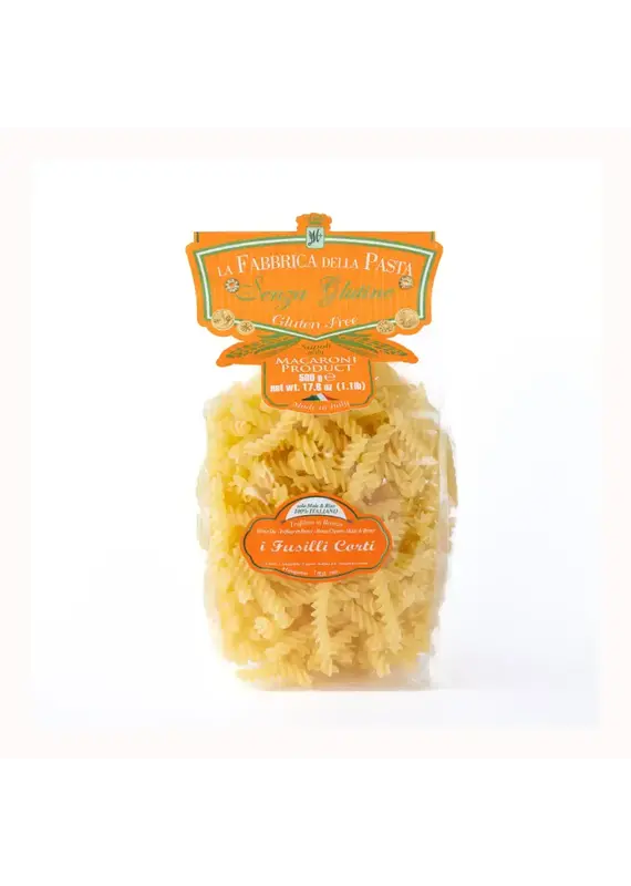 Zia Pia Gluten Free Fusilli Corti By La Fabbrica Della Pasta