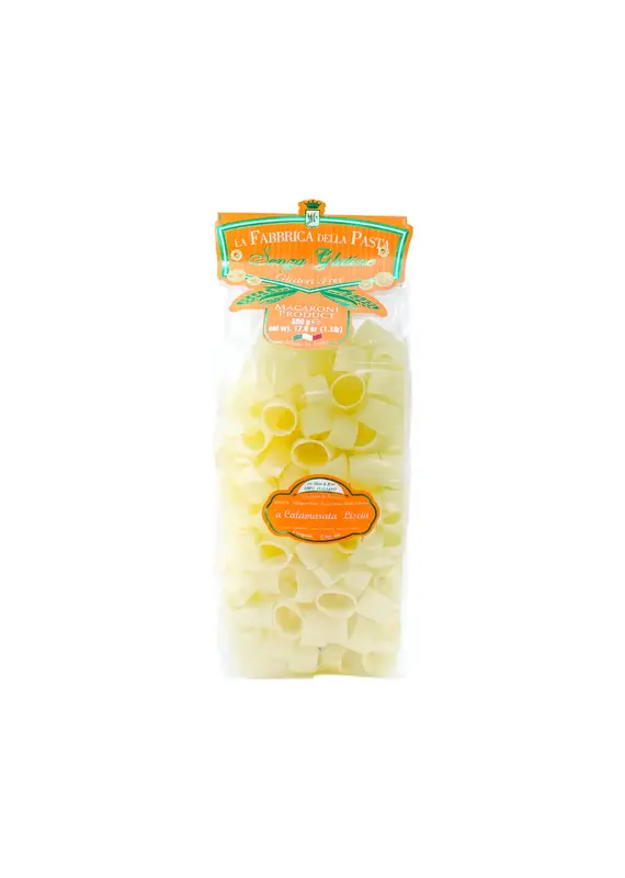 Zia Pia Gluten Free Calamarata Liscia By La Fabbrica Della Pasta