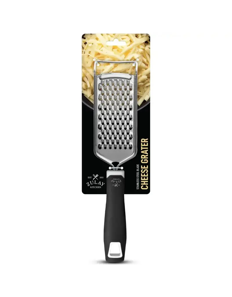 Zulay Kitchen Cheese Grater Black Handle