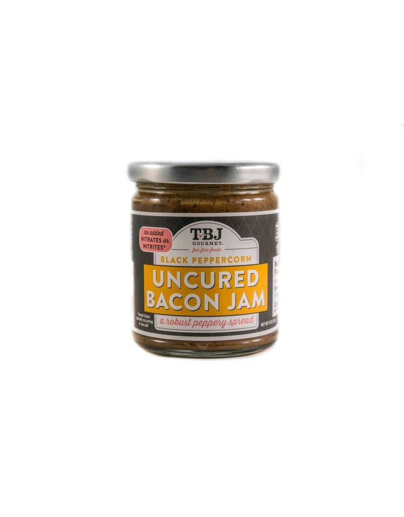 TBJ GOURMET Uncured Bacon Jam Black Pepper 9oz