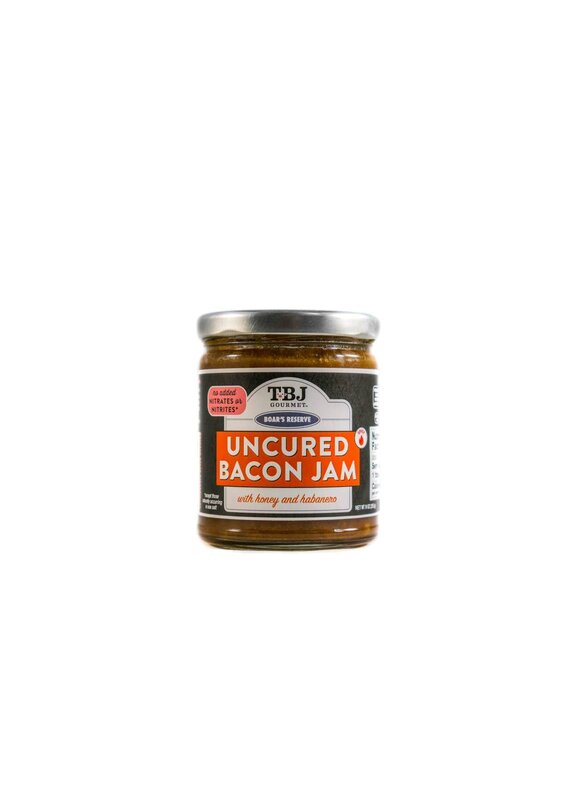 TBJ GOURMET Uncured Bacon Jam Honey Habanaro 9oz
