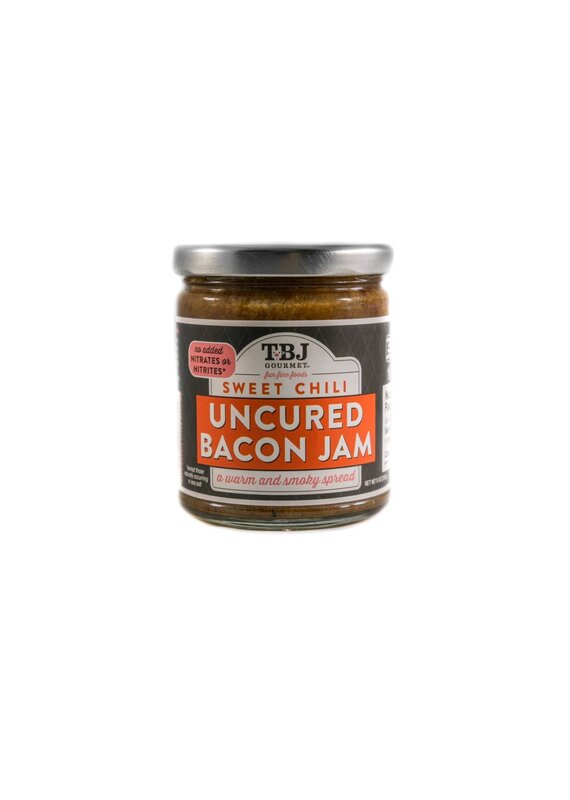 TBJ GOURMET Uncured Bacon Jam Sweet Chili 9oz