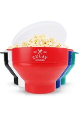 Zulay Kitchen Microwave Popcorn Popper Collapsible