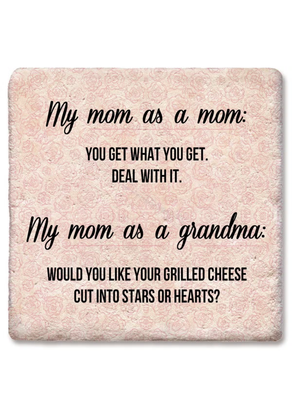 Tipsy Coasters & Gifts My Mom as a Mom Drink Coaster