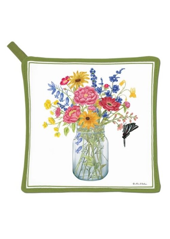 Alice Cottage Potholder Spring Bouquet