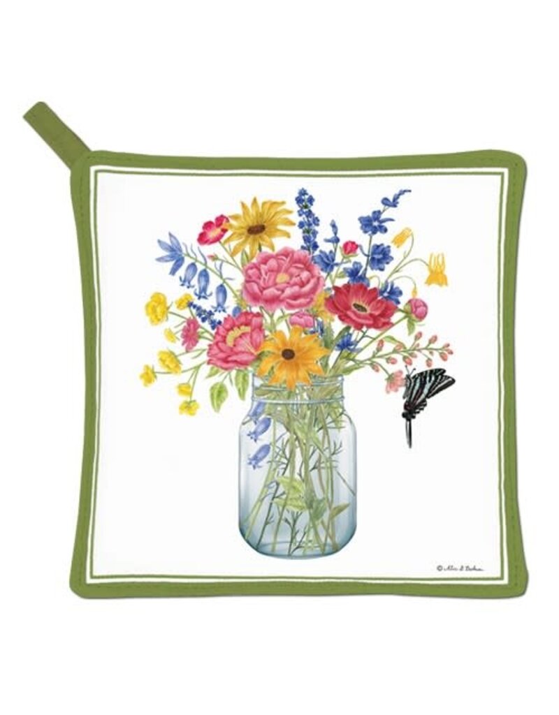 Alice Cottage Potholder Spring Bouquet