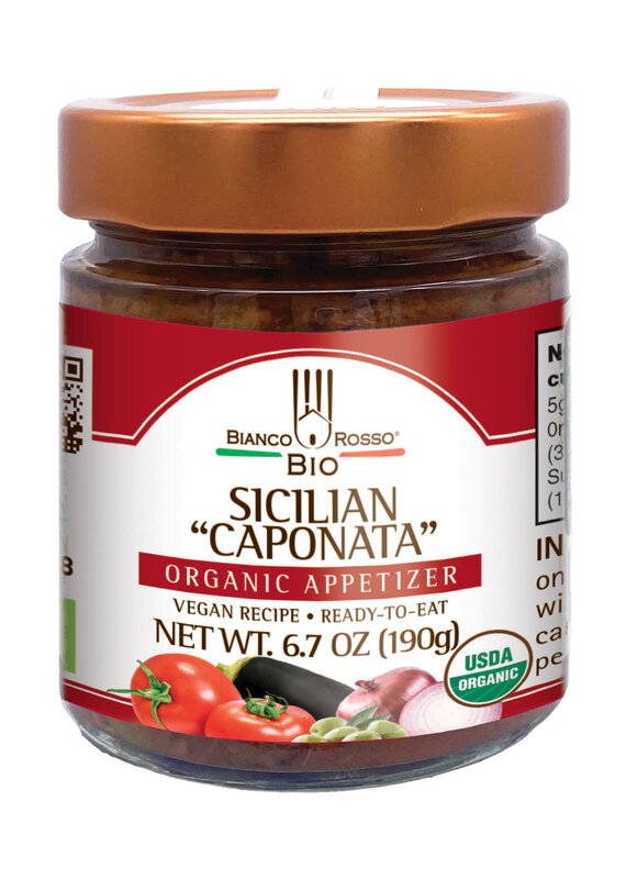 Bianco Rosso Bianco Rosso Organic Sicilian Eggplant Caponata