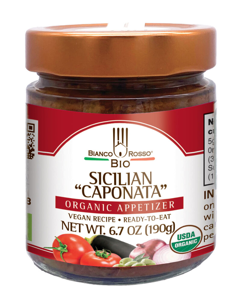 Bianco Rosso Bianco Rosso Organic Sicilian Eggplant Caponata