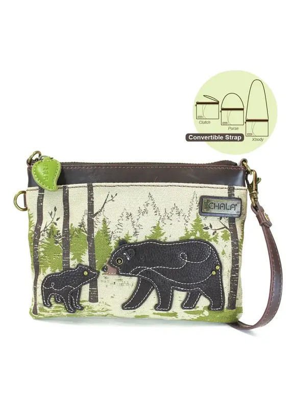 Chala Canvas Mini Xbody - Bear