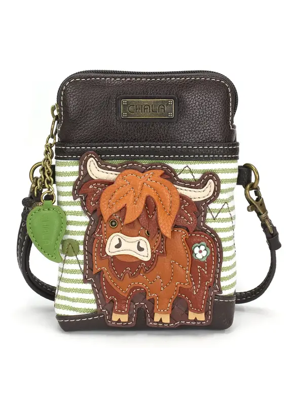 Chala CellPhone Xbody - Highland Cow