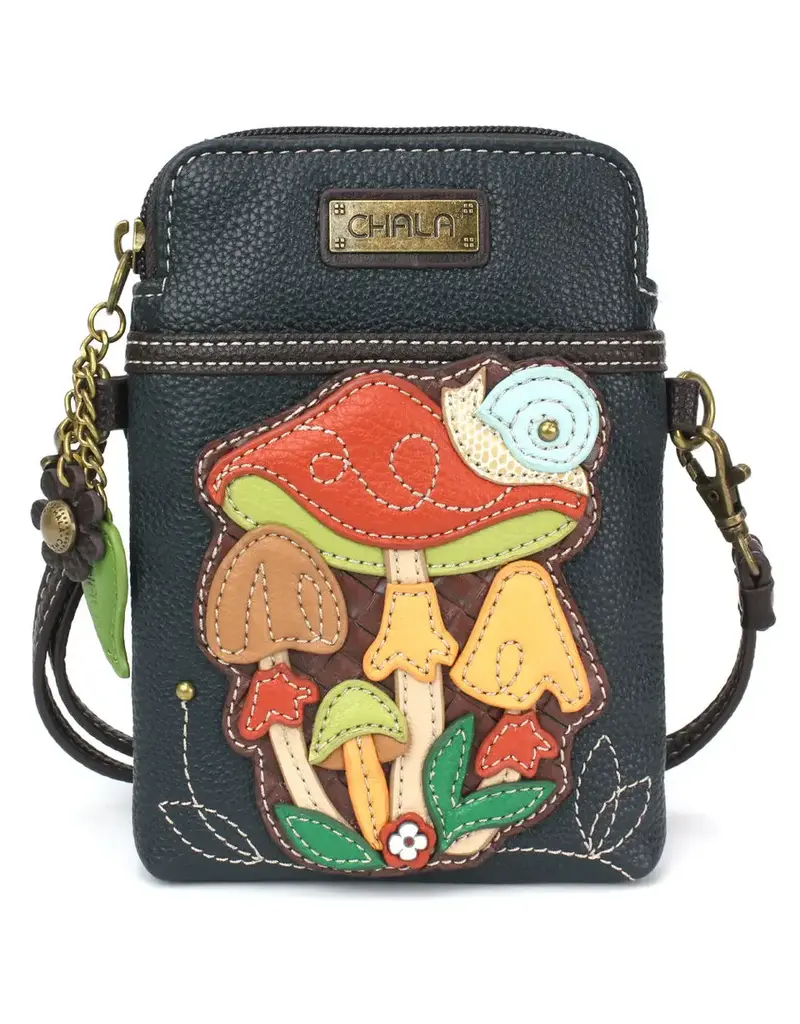 Chala Cellphone Xbody - Brown Mushrooms