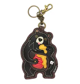 Chala Key Fob/Coin Purse - Black Bear