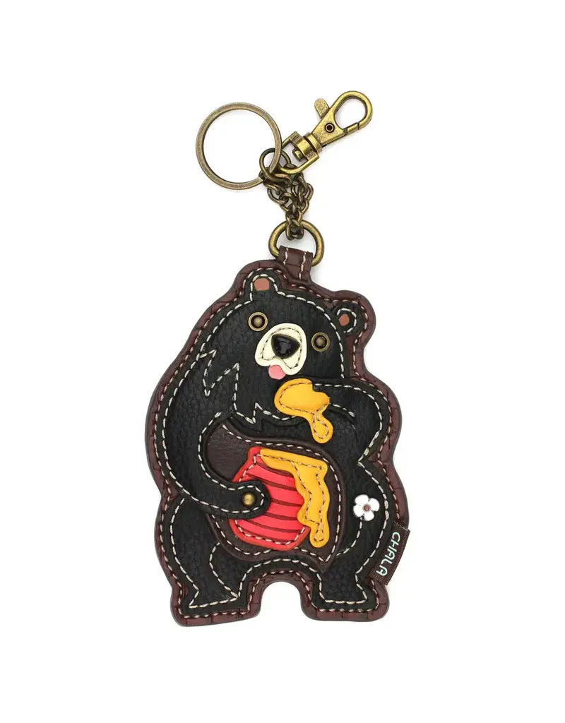 Chala Key Fob/Coin Purse - Black Bear