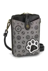 Chala Snap Crossbody - Paw Print