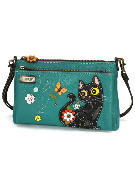 Chala Deluxe Crossbody - Black Cat