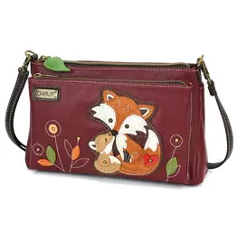 Chala Deluxe Crossbody - Fox Family