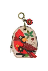Chala Mini Coin Purse Keychain - Cardinal