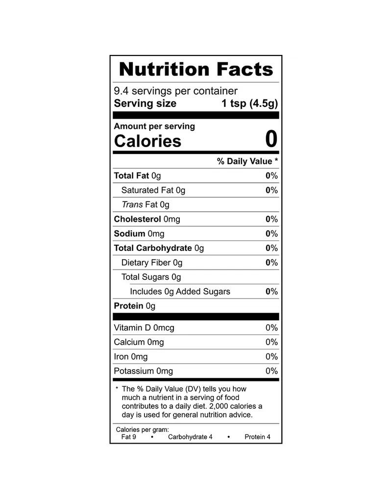 Cinnamon Vanilla Harmony Monk Fruit