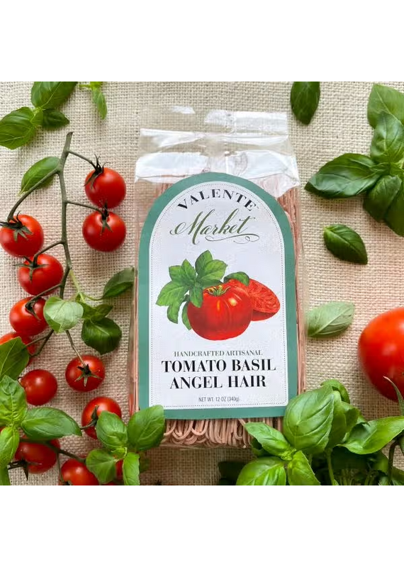 Valente Market Tomato Basil Angel Hair