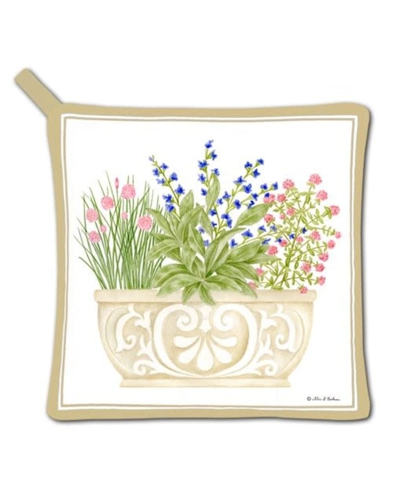 Alice Cottage Potholder Herb Planter