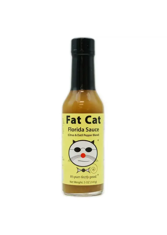 Fat Cat Florida Sauce Citrus Datil Pepper Hot Sauce