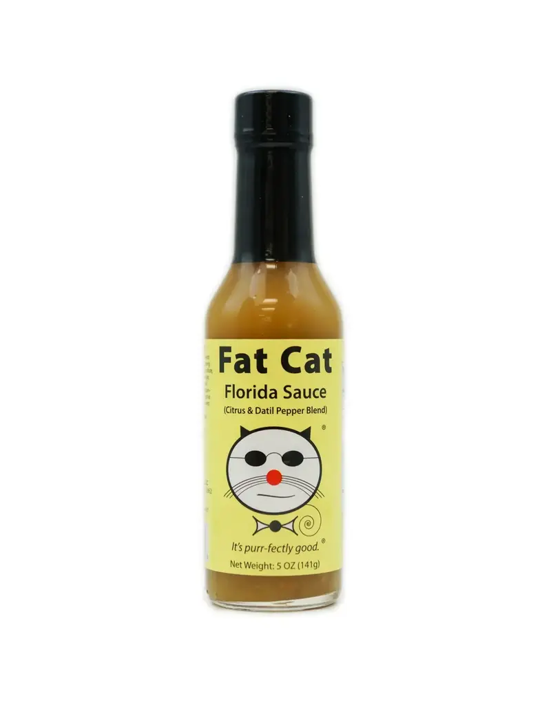 Fat Cat Florida Sauce Citrus Datil Pepper Hot Sauce