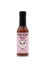 Fat Cat Strawberry Serrano Hot Sauce
