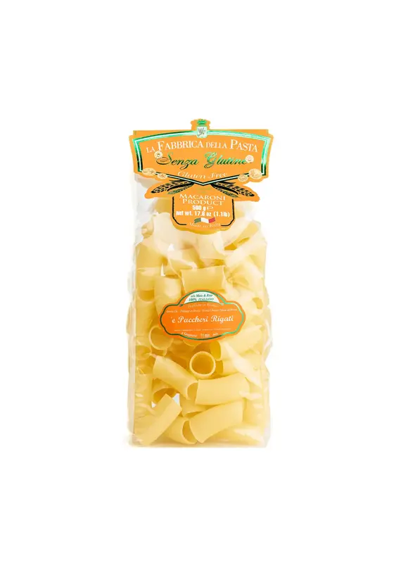 Zia Pia Gluten Free Paccheri by Rigatti By La Fabbrica Della Pasta