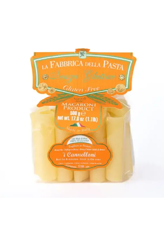 Zia Pia Gluten Free Cannelloni By La Fabbrica Della Pasta