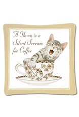Alice Cottage Single Spiced Mug Mat  A Yawn