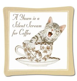 Alice Cottage Single Spiced Mug Mat  A Yawn