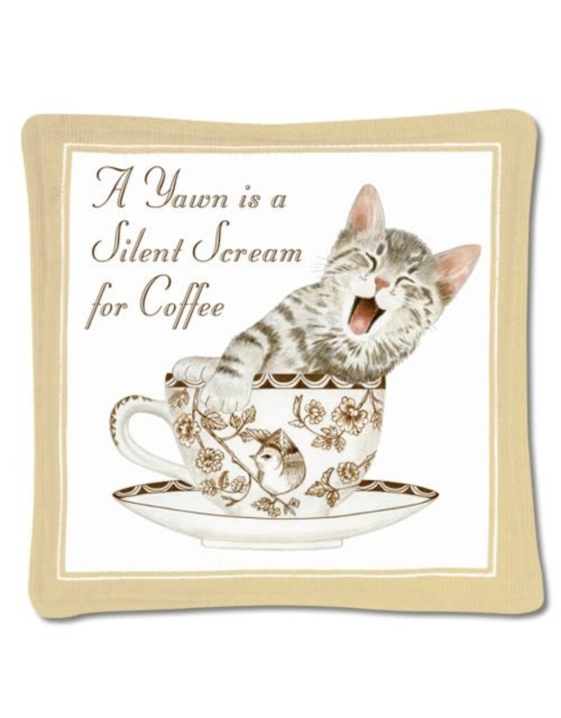 Alice Cottage Single Spiced Mug Mat  A Yawn