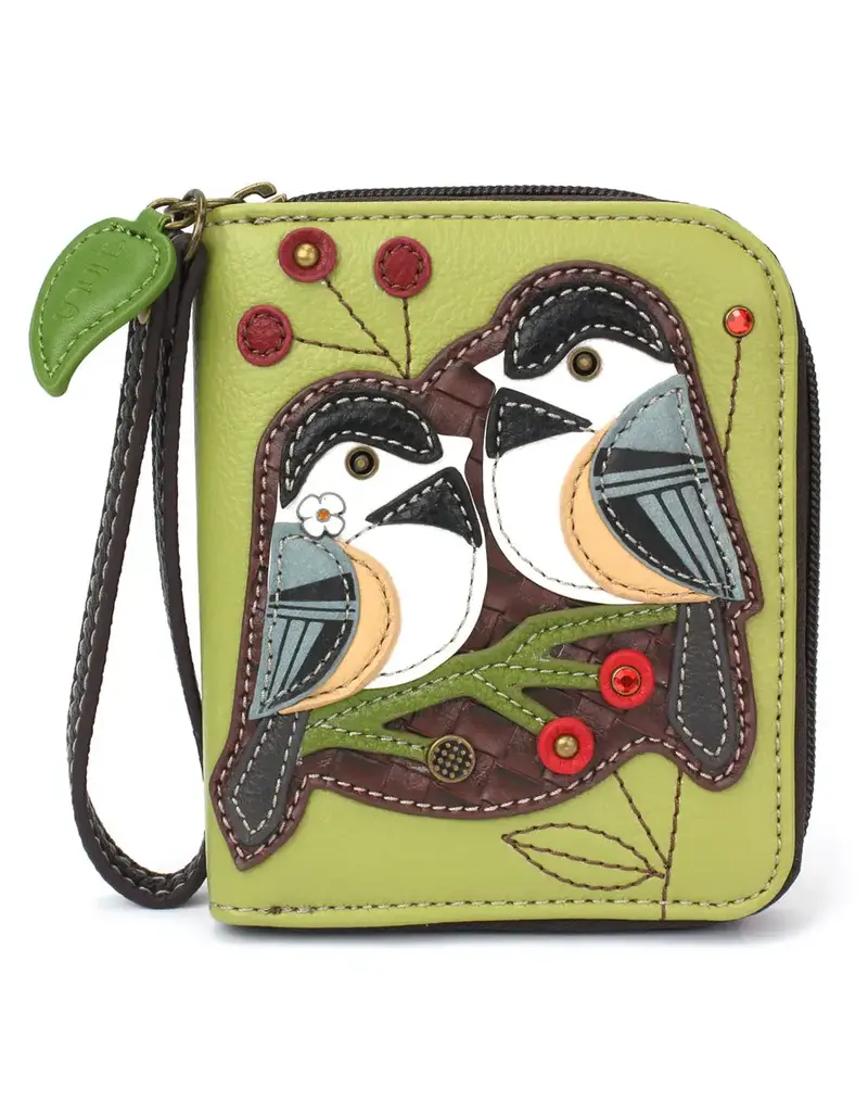 Chala Zip Around Wallet - Chickadee