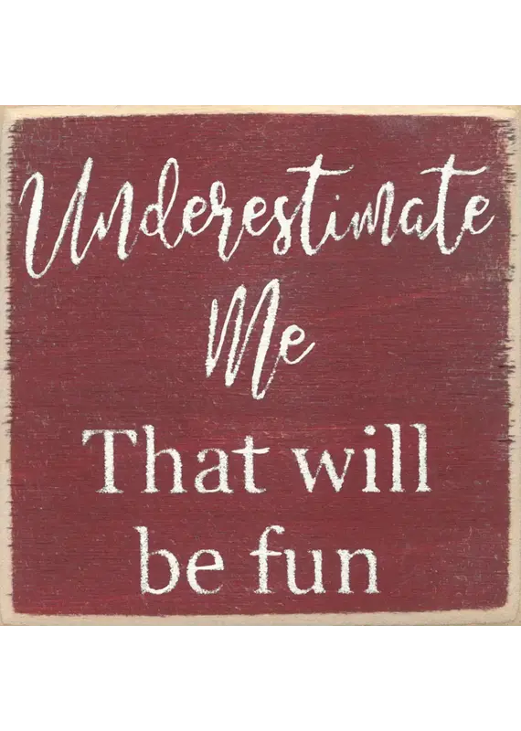 Gar Wholesale Inc. Underestimate Me 4X4